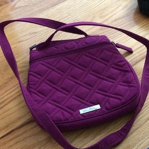 Vera Bradley purple crossbody bag